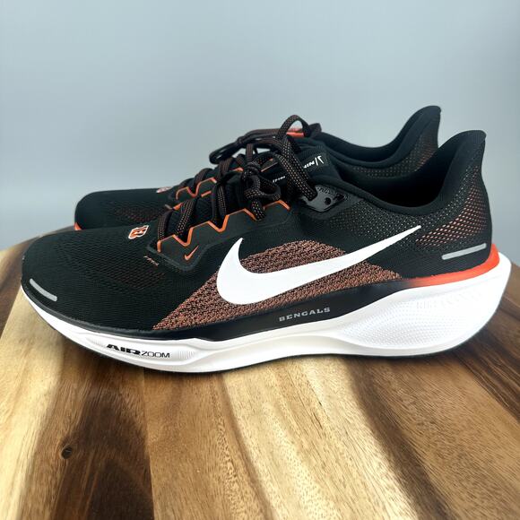 Nike Air Zoom Pegasus 41 Men\'s Sz 13 Cincinnati Bengals NFL Running FZ50712-001